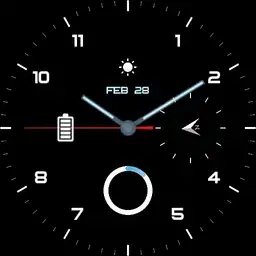 Minimal Classic Watch Face