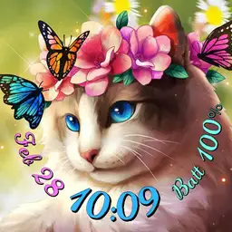 Springtime Kitty