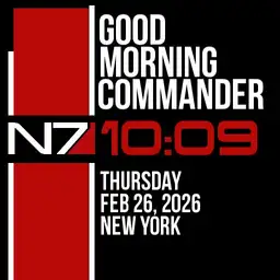 N7 Mass Effect Commander Watch