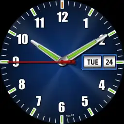 Easy read. Tritium for dim mode