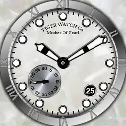Tiger Watch Co. Mother of Pearl