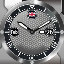 2 Face collection. Brushed Silver Mesh.