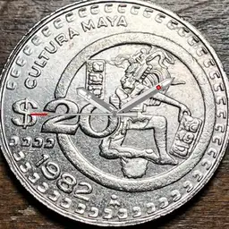 Silver, 20 Dollars , Mexico, 1982