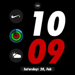 Apple Watch Nike Red
