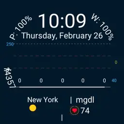 xDrip watchface