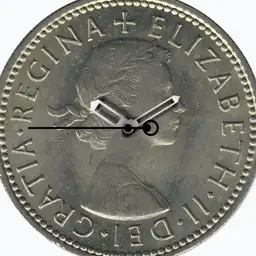 Cupronickel, 1 Shilling, UK, 1963