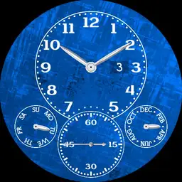 Brute METEORITE Stone Perpetual Calendar Split Time Watch