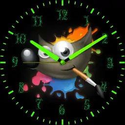 Gimp Clock
