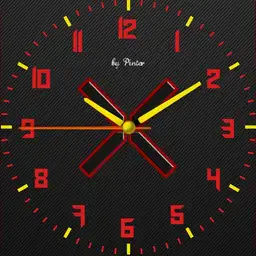 X red yellow analog