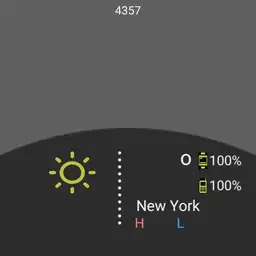 WeatherWatch v4 - Round, with gyro