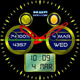 Ligth Yellow Watch