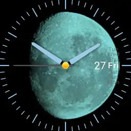 Moon cycle watch
