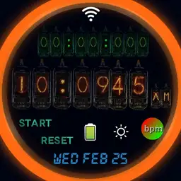 nixie tube 3d Copy