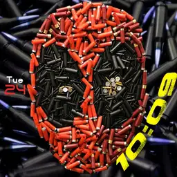 Deadpool with bullets