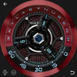 Nubeo Skylab Automatic Limited Edition Crimson Black L