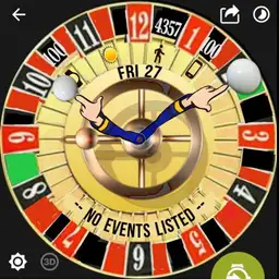 ROULETTE WHEEL - Hands are Spinner and Balls - WOS6