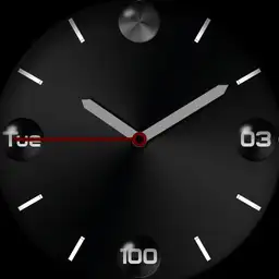Simple Black woth moon