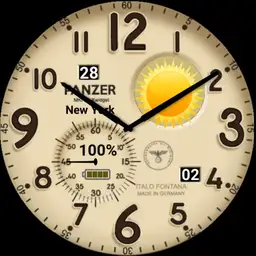 Antik-Uhr
