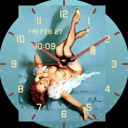 Elvgren phone pinup