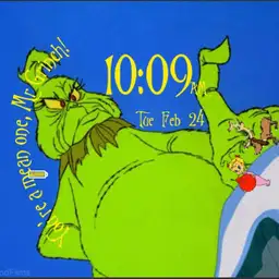 Youre a mean one, Mr. Grinch