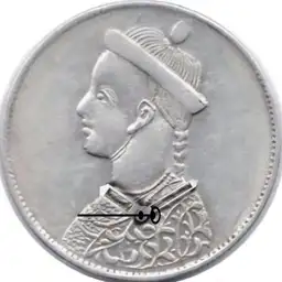 Silver, Sichuan Rupee, Tibet, No Collar