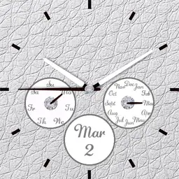 white leather diamond