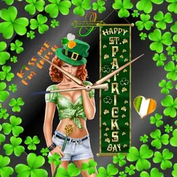 Saint Patricks Day Irish Mens Watch