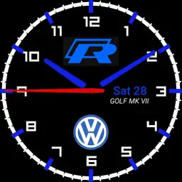 VW Golf R black
