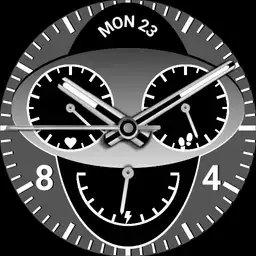 Brute ROBOTRON Tri Compax All In One Watch Colours