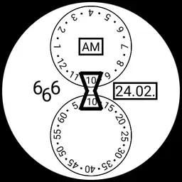 666 Sanduhr