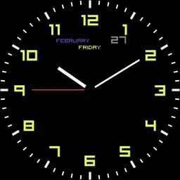 VisitorTT1BRK analog clock