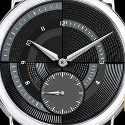 Brute GEOMETRY Black Small Seconds Watch