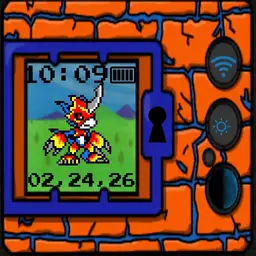 Digimon vpet Metal Greymon Copy
