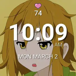 Ritsu - Time, Date, Heart rate