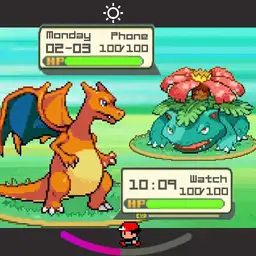 Pokemon Battle Charizard