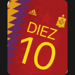 Spain Team Football Digital Copy