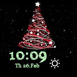 Pousty Christmas Snow Simple