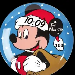 Christmas Mickey Digital 2