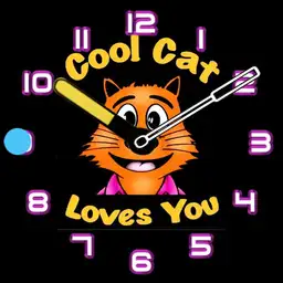 cool cat loves kids
