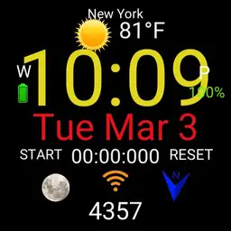 1st custom watch face