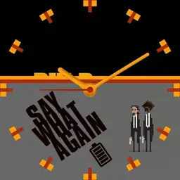 Animated Pulp Fiction 8bit Say What