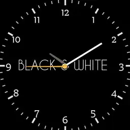 BLACK WHITE