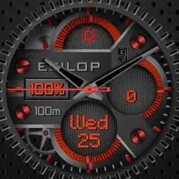 eciloP R Rouge Noir JBERRN220819