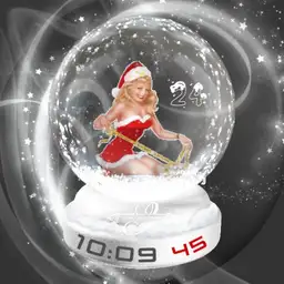 Mans Snowglobe