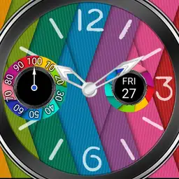JSM Colorful Pattern Weather Subdial Day Date 1.0