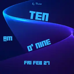 Blue text