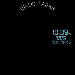Maximum Battery Saver Cyan white AOD
