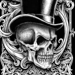 tophat skull