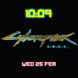 Cyberpunk glitch