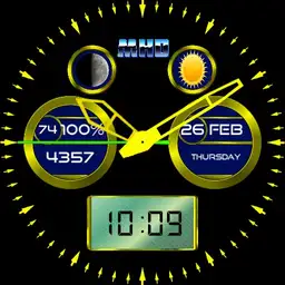 Ligth Yellow Watch